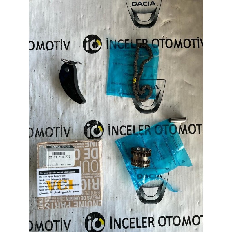 8201714770 MEGANE 4 IV PH2 YAĞ POMPA ZINCIR TAKIMI MAIS