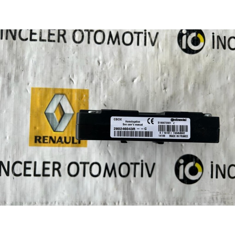 280246043R LATITUDE MEGANE III FLUENCE AKSESUR PRIZ BAĞLANTI UNITESI ORJINAL