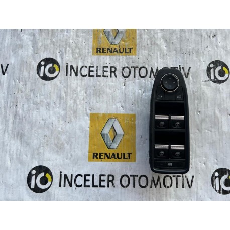 254107080R 254017671R CLIO 5 V CAPTUR II SOL ÖN CAM AÇMA DÜĞME KOMPLE NIKELAJLI ORJINAL