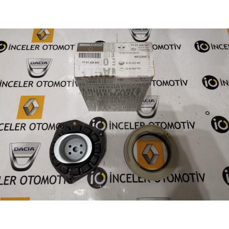 7701208891 MEGANE 2 II ÖN AMORTISÖR TAKOZ VE RULMAN KIT ORJINAL