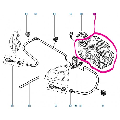 8200071215 CLIO 2 II SU FISKIYE DEPOSU V6 R2