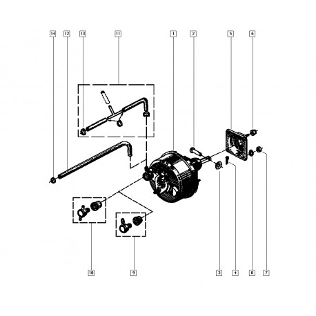 6001540892 DACIA PICK UP FREN HAVA DEPOSU SERVO MAIS