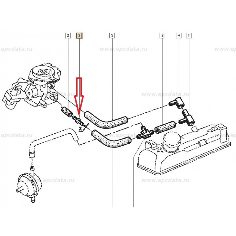 7700747347 R9 R19 CLIO E7J KARBURATOR HAVA SUBABI MAIS