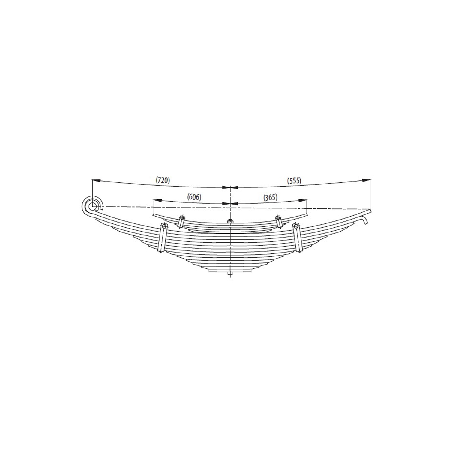 FORD CARGO 2530 / 2621 / 3230 ARKA KOMPLE MAKAS