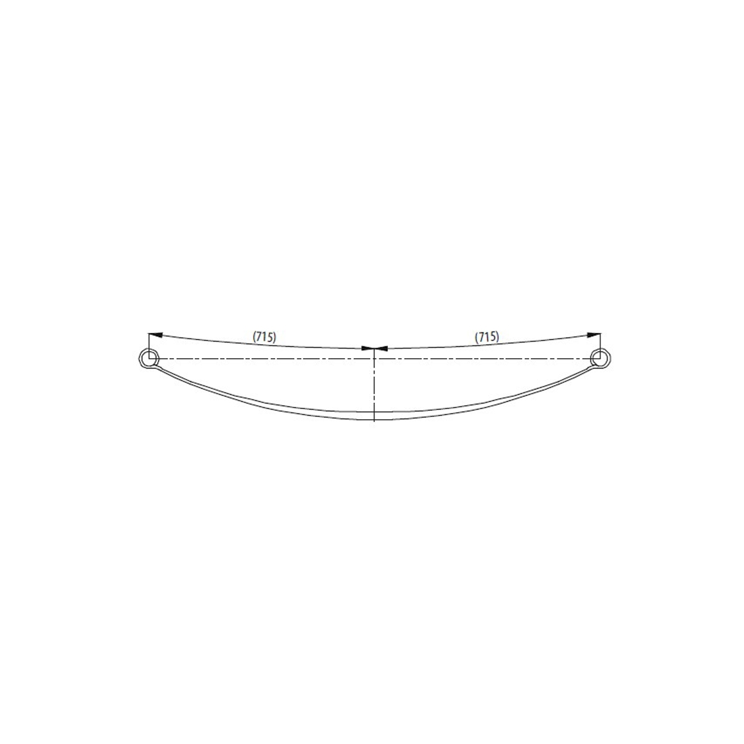 Renault Master Rear Complete Leaf Spring
