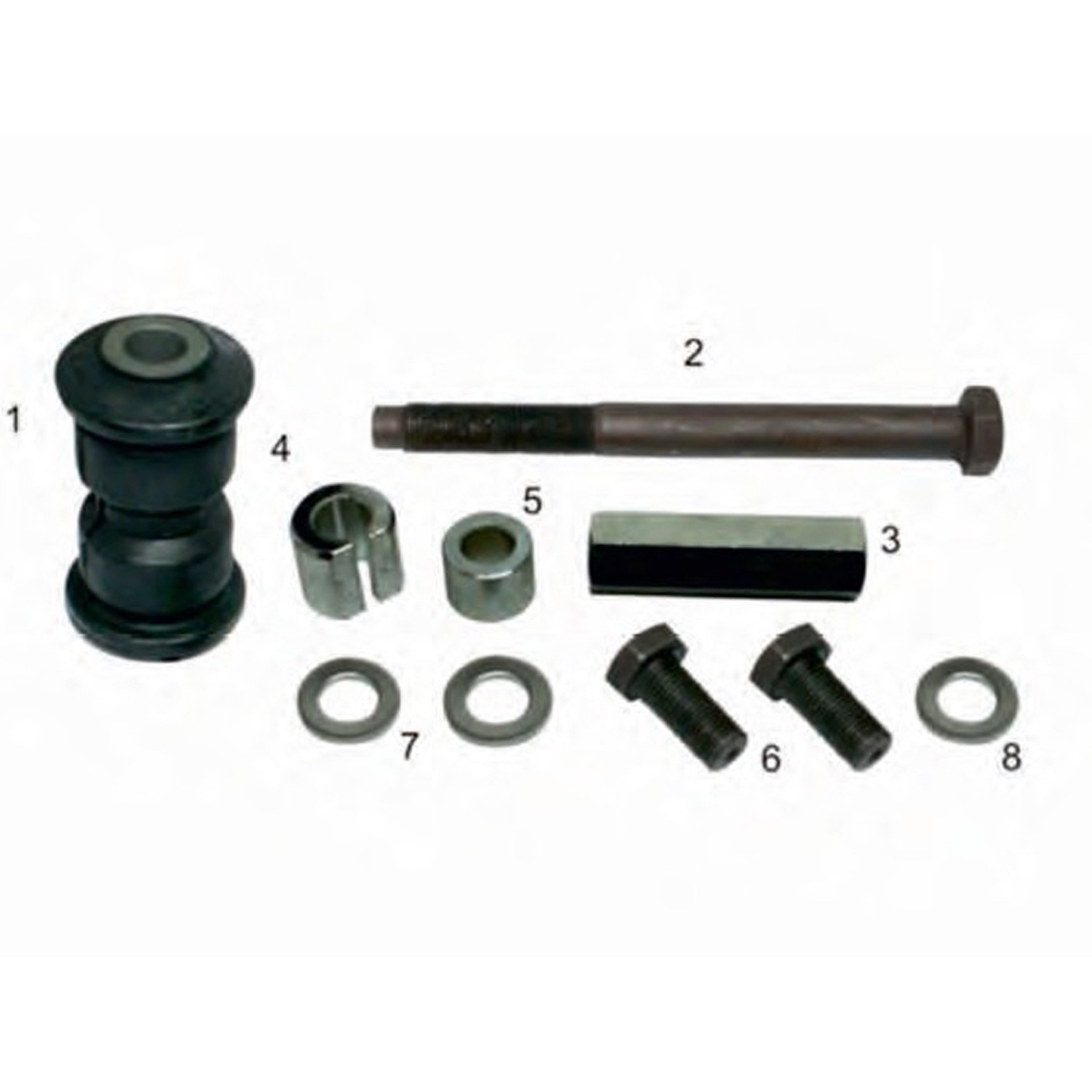 Renault Midlum Front Leaf Spring Repair Kit