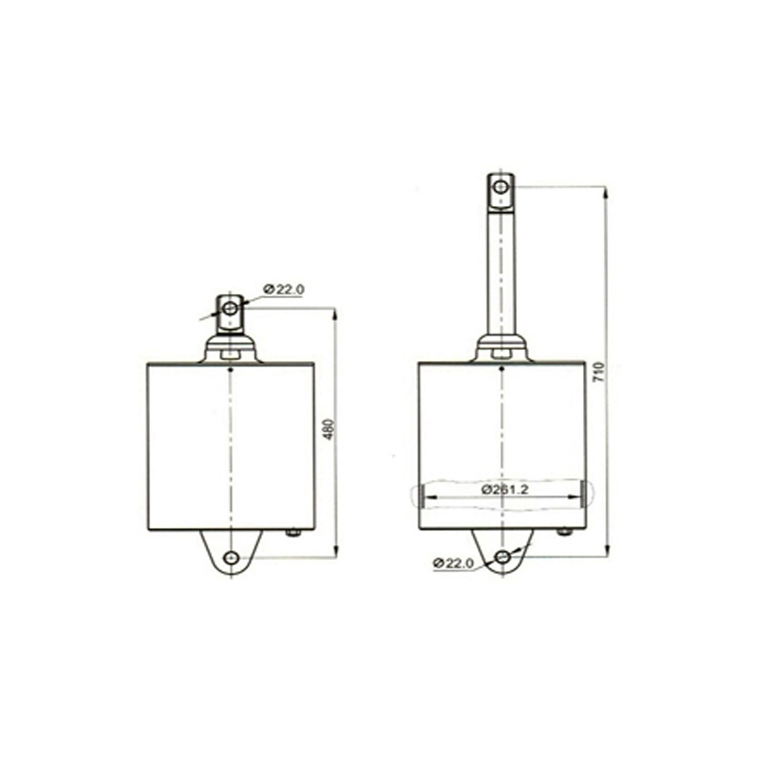 260 LIK 32 CM SAÇ PISTON - IÇTEN KAPAKLI