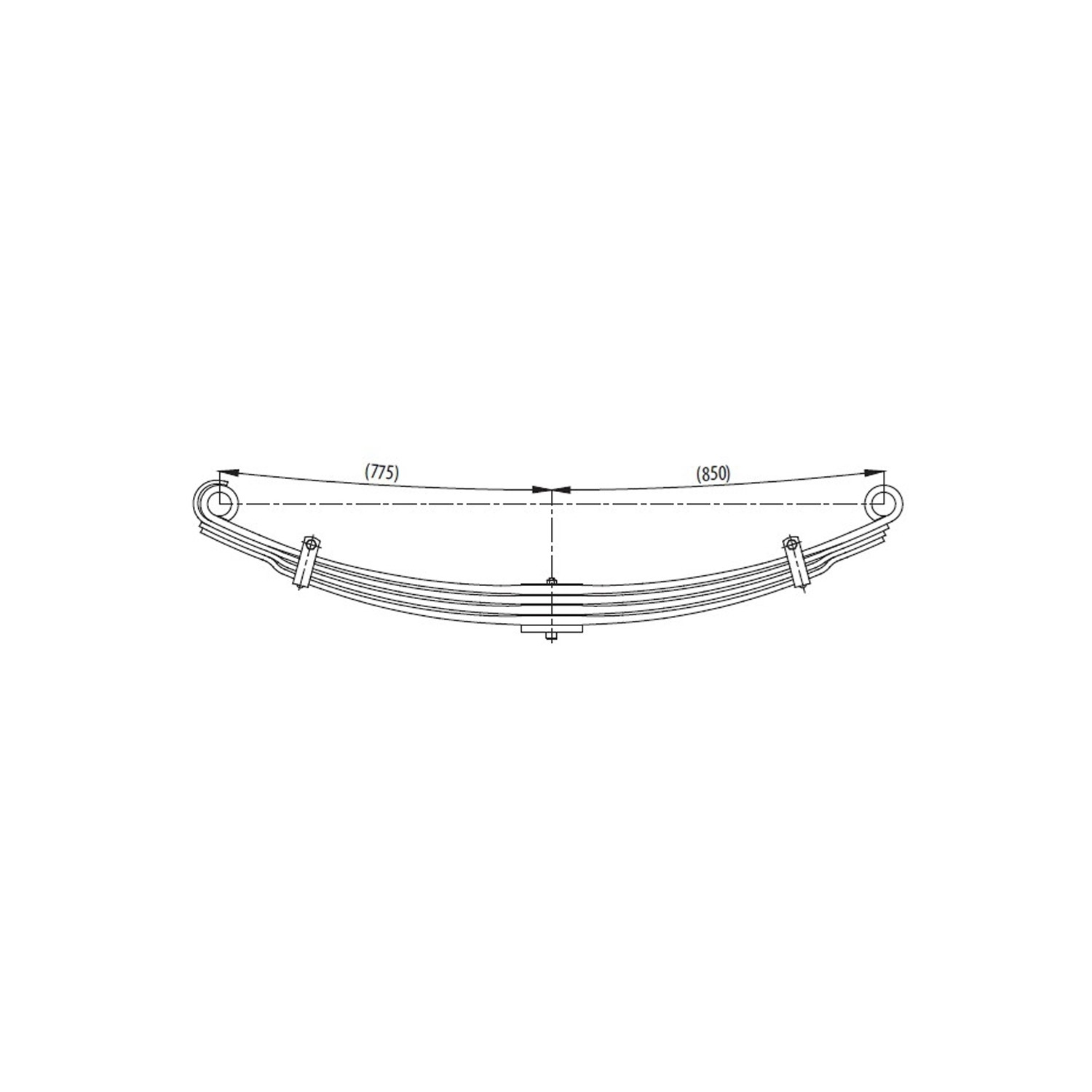 FORD CARGO 3936 / 4136 PARABOLIK 2. DINGIL KOMPLE MAKAS