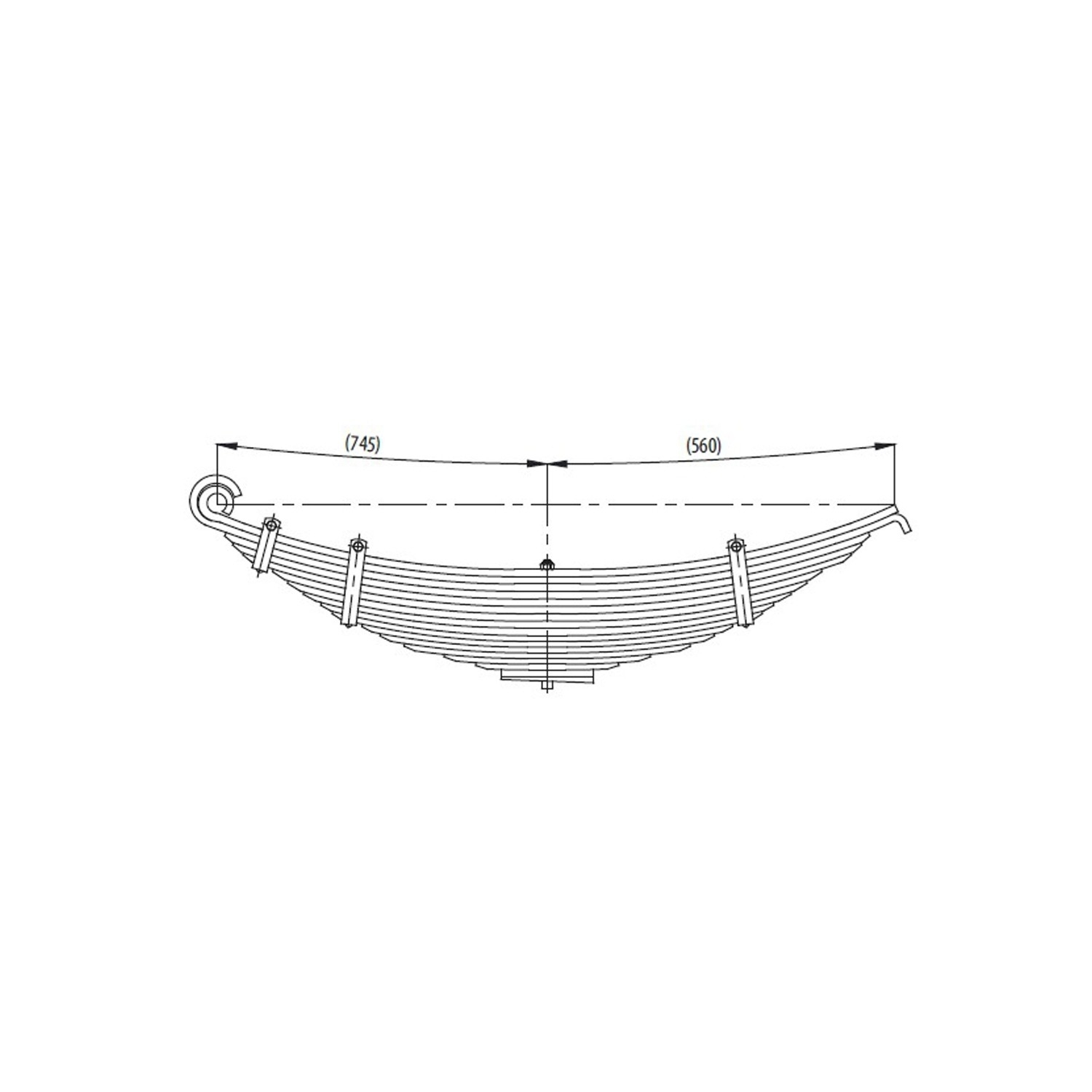 MERCEDES 2517 - 2521 - 2524 ARKA KOMPLE MAKAS