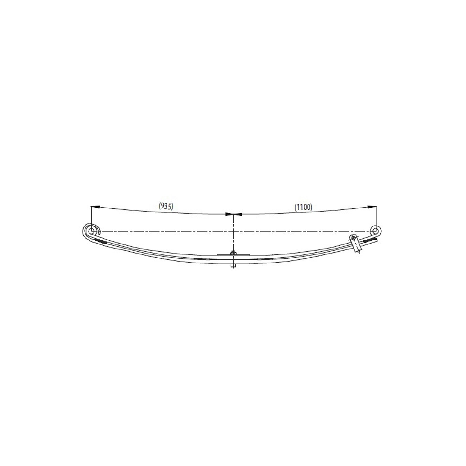 Renault 370 Dci Front Complete Leaf Spring